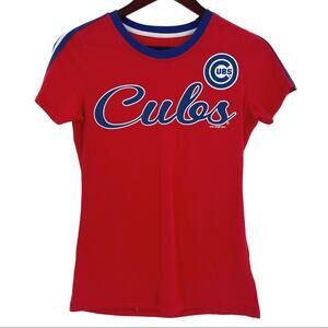 Chicago Cubs baseball tee womens size XS G-III 4her by Carl Banks